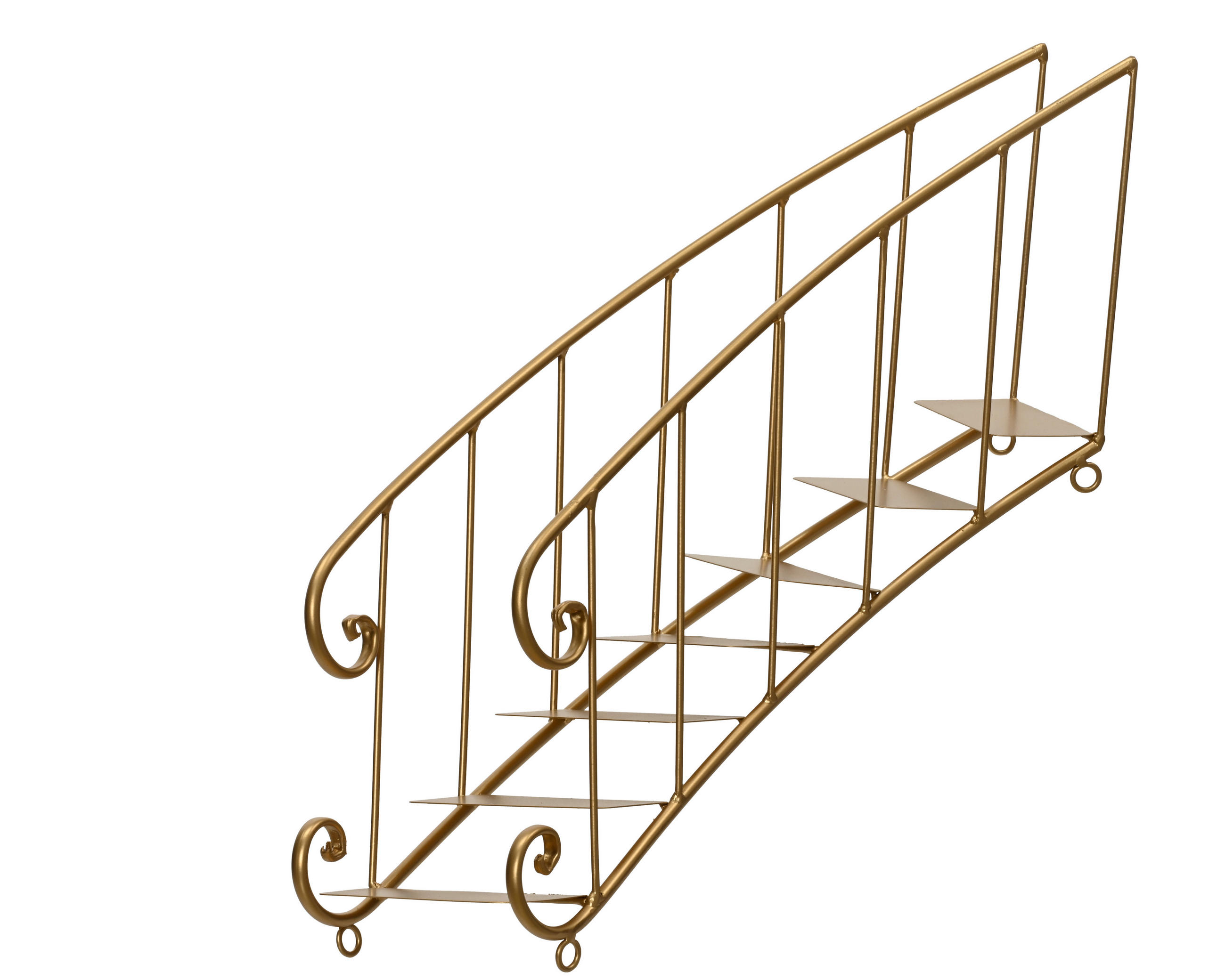 DEKOLEITER - Goldfarben, LIFESTYLE, Metall (32/39.5/44.2cm)