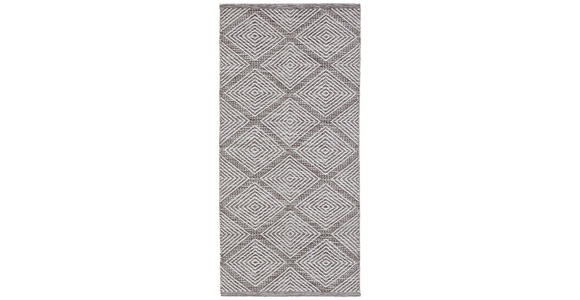 FLECKERLTEPPICH 60/120 cm Diamant Grey  - Grau, Design, Textil (60/120cm) - Boxxx