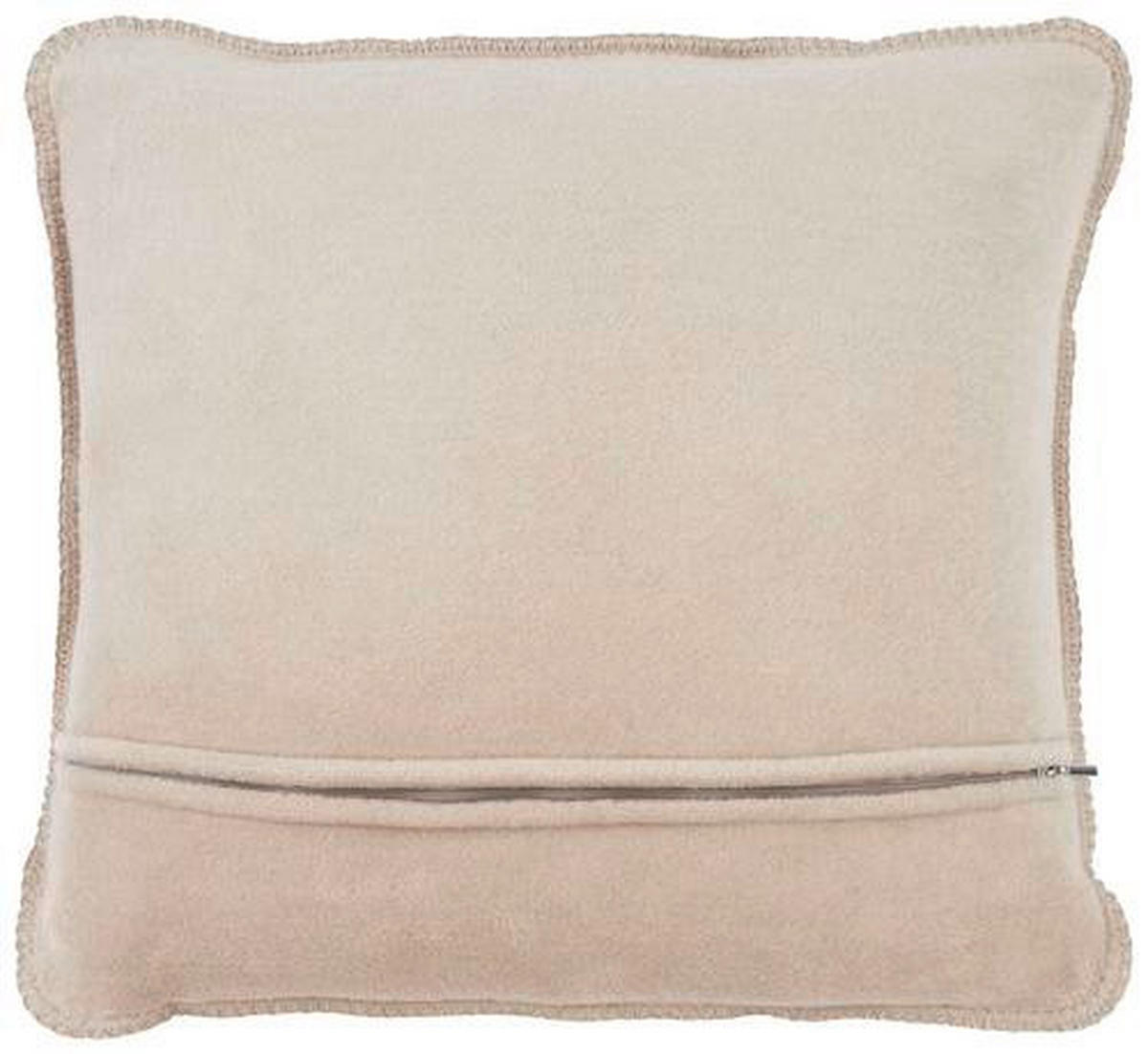 KISSENHÜLLE UNI DOUBLEFACE 50/50 cm  - Sandfarben/Naturfarben, Design, Textil (50/50cm) - Joop!