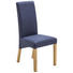 STUHL in Holz, Textil Blau, Eichefarben - Blau/Eichefarben, KONVENTIONELL, Holz/Textil (47/102/57cm) - Xora STUHL in Holz, Textil Blau, Eichefarben - Blau/Eichefarben, KONVENTIONELL, Holz/Textil (47/102/57cm) - Xora