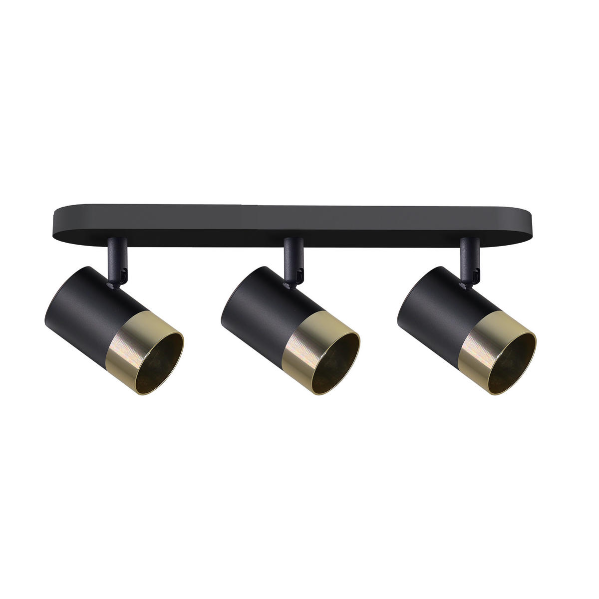 STRAHLER 44/5,5/14 cm   - Goldfarben/Schwarz, Design, Metall (44/5,5/14cm)