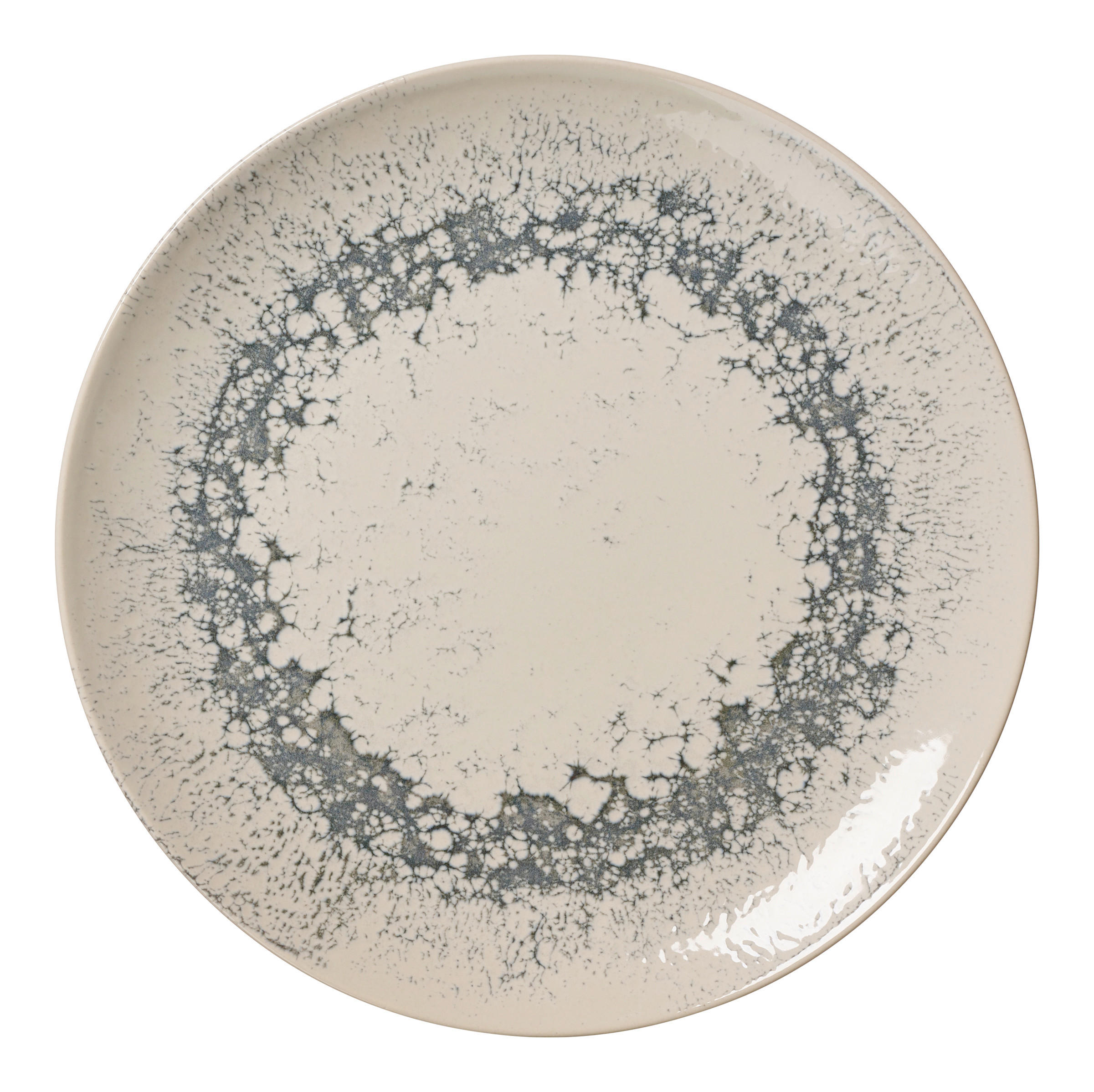 PLITKI TANJIR  26 cm           - siva, Osnovno, keramika (26cm) - Ritzenhoff Breker