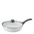 PFANNE 28 cm Keramikbeschichtung - Taupe/Transparent, Basics, Glas/Keramik (28cm) - Ballarini