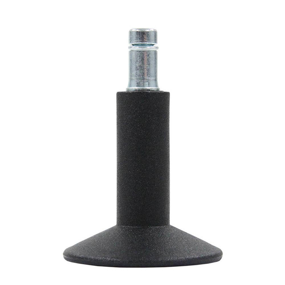 BÜROSTUHLGLEITER - Schwarz, Basics, Kunststoff/Metall (6/6,4/6cm) - MID.YOU