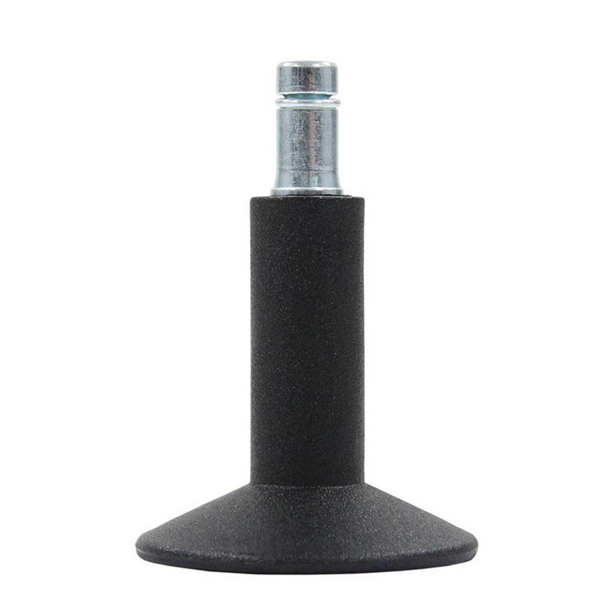 BÜROSTUHLGLEITER - Schwarz, Basics, Kunststoff/Metall (6/6,4/6cm) - MID.YOU