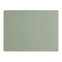 TISCHSET Leder Salbeigrün  - Salbeigrün, Basics, Leder (40/30/0.2cm)