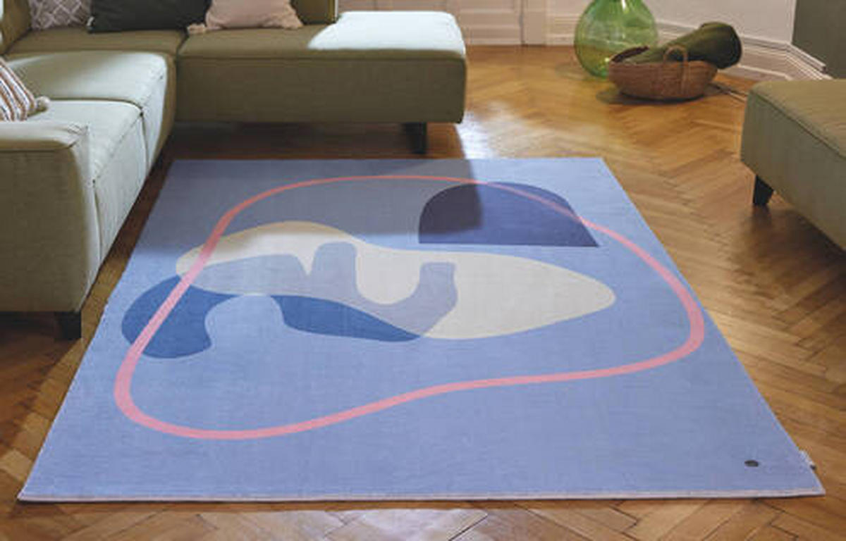 TKANI TEPIH 160/230 cm   višebojno, tamno plava  SHAPES - FIVE  - tamno plava/višebojno, Design, tekstil (160/230cm) - Tom Tailor