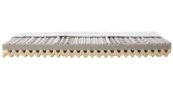 KOMFORTSCHAUMMATRATZE 90/200 cm - Weiß, Basics, Textil (90/200cm) - Sleeptex