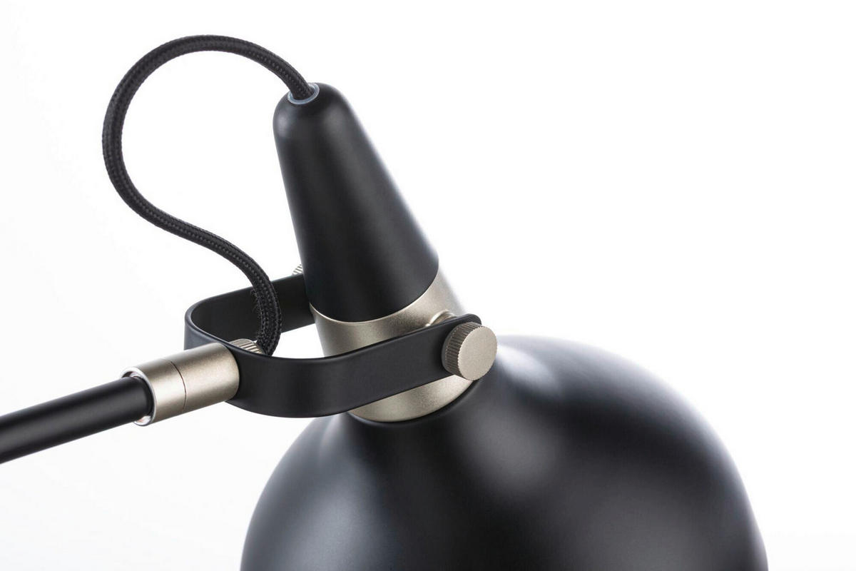 TISCHLEUCHTE Juna  - Champagner/Schwarz, Design, Metall (18,0/51,0/25,5cm) - Paulmann