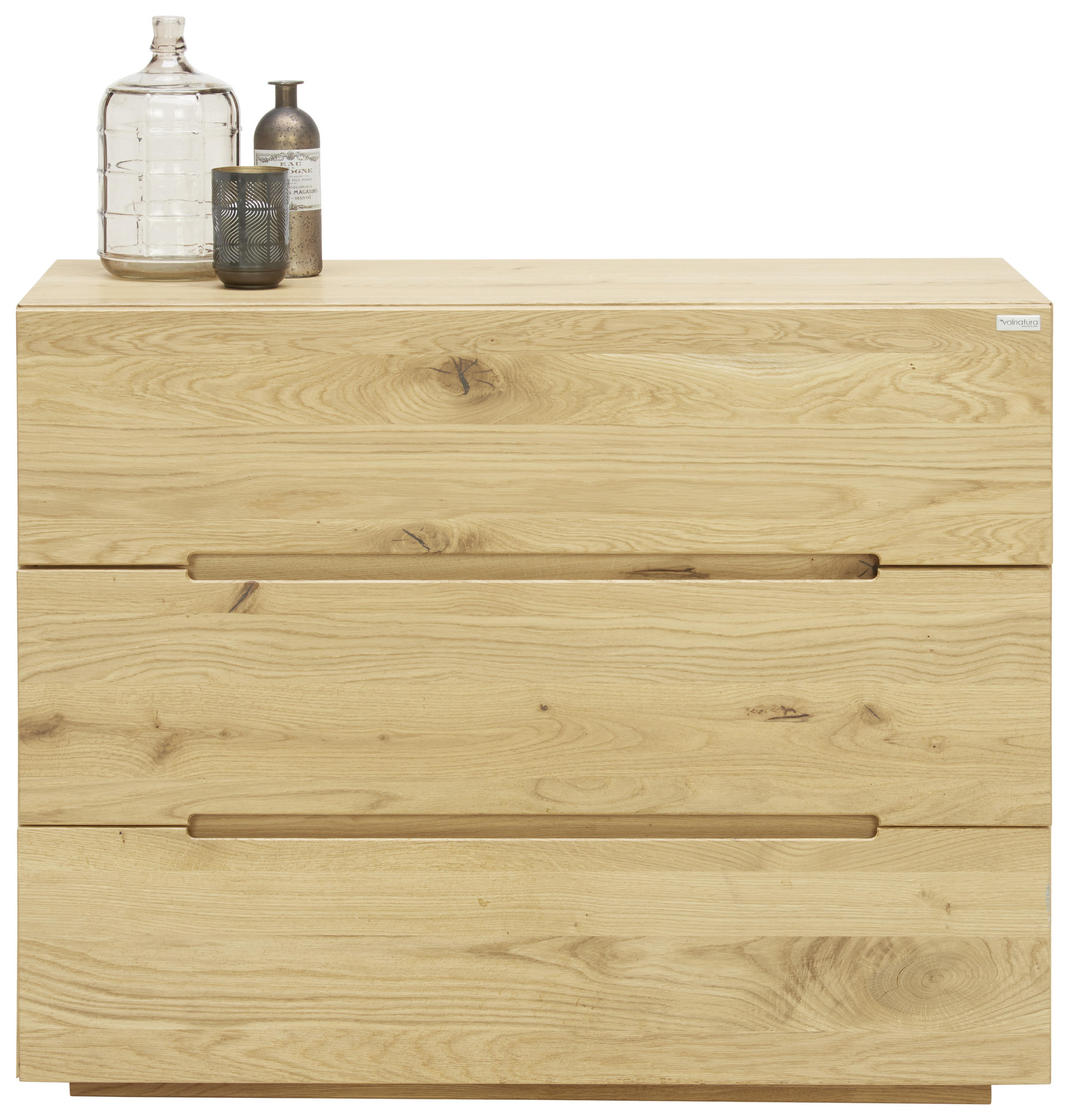 KOMMODE  in 100/81/42 cm  - Eichefarben, Natur, Holz (100/81/42cm) - Valnatura