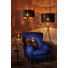 STOJACÍ LAMPA - černá/barvy zlata, Lifestyle, kov/textil (62/160cm) STOJACÍ LAMPA - černá/barvy zlata, Lifestyle, kov/textil (62/160cm)