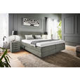 BOXSPRINGBETT 180/200 cm  in Grau  - Grau, KONVENTIONELL, Holz/Textil (180/200cm) - Dieter Knoll