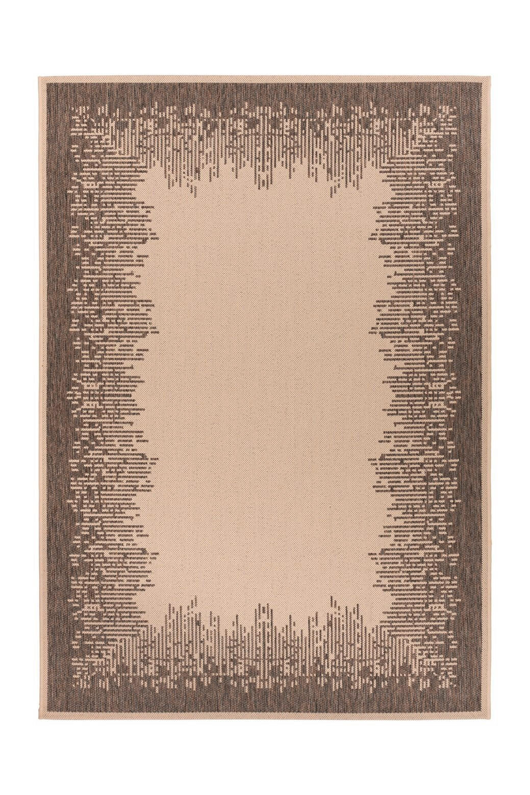 FLACHWEBETEPPICH 200/290 cm Splash 900 Creme / Braun Creme, Braun  - Creme/Braun, KONVENTIONELL, Textil (200/290cm)