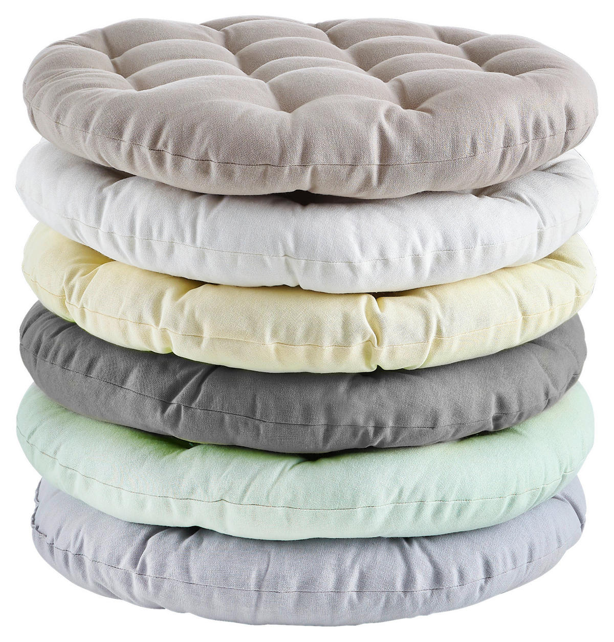 PERNĂ PENTRU ȘEZUT   40 cm  - alb, Design, textil (40cm) - Esposa