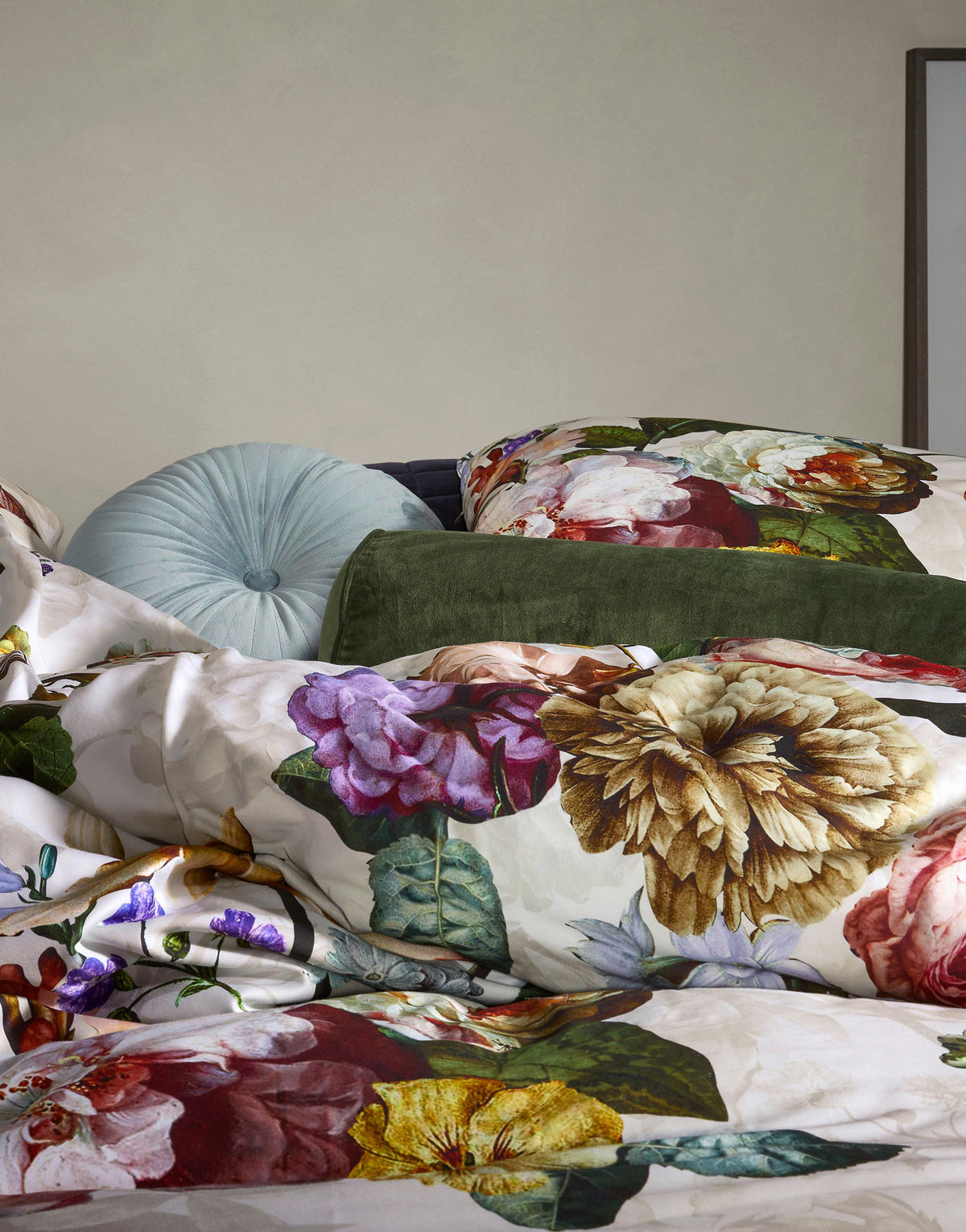 POSTELJNINA 135/200 cm saten krem barve  - krem barve, Konvencionalno, tekstil (135/200cm) - Essenza