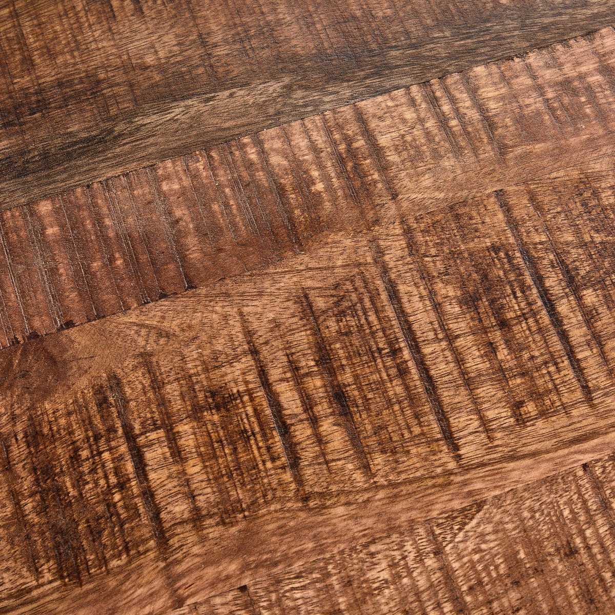 LOWBOARD  in 175/50/40 cm  - Schwarz/Naturfarben, LIFESTYLE, Glas/Holz (175/50/40cm) - Landscape