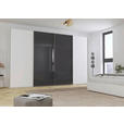 SCHWEBETÜRENSCHRANK 361/235/68 cm 4-türig  - Chromfarben, KONVENTIONELL, Glas/Holzwerkstoff (361/235/68cm) - Novel