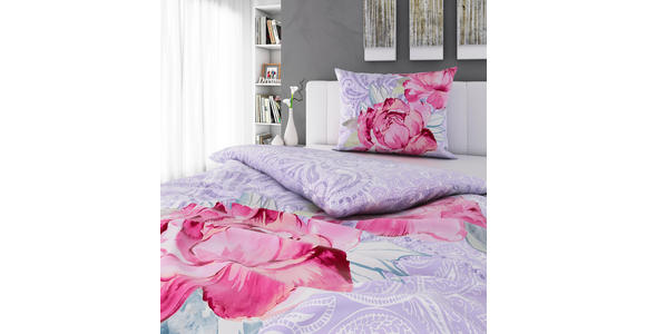 BETTWÄSCHE 140/200 cm - Flieder, KONVENTIONELL, Textil (140/200cm) - Esposa