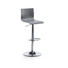 BARHOCKER in Anthrazit, Chromfarben - Chromfarben/Anthrazit, Design, Holz/Metall (35/83-105/35cm) BARHOCKER in Anthrazit, Chromfarben - Chromfarben/Anthrazit, Design, Holz/Metall (35/83-105/35cm)