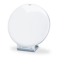 TAGESLICHTLAMPE - Weiss/Grau, Basics (37,1/39/23cm) - Beurer