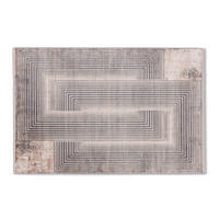 WEBTEPPICH 133/190 cm Mirano Creme, Dunkelgrau  - Dunkelgrau/Creme, Design, Textil (133/190cm) - Novel