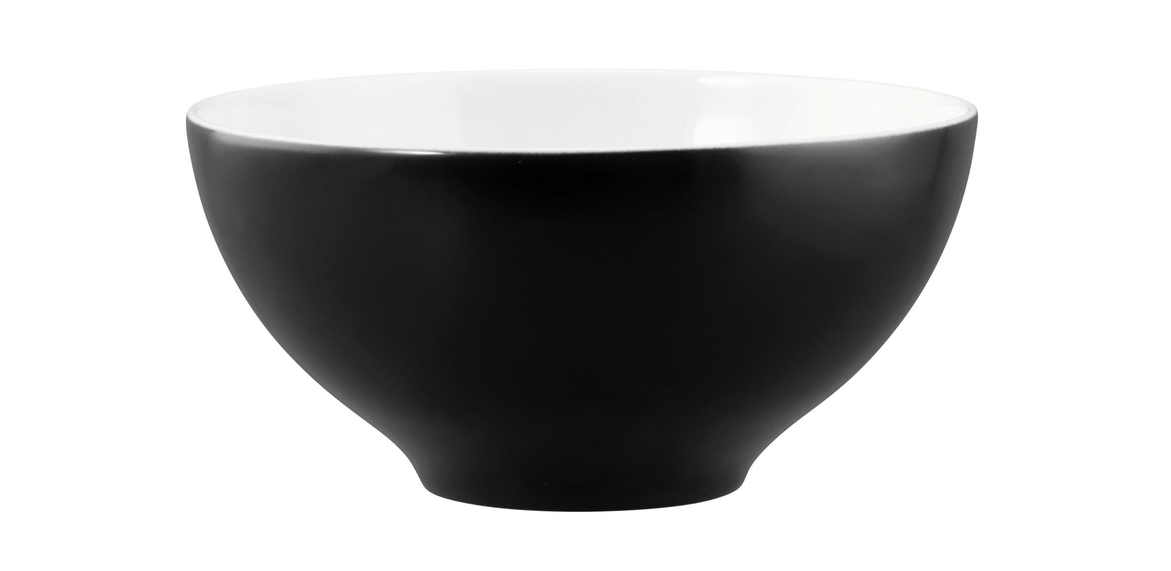 SCHÜSSEL Keramik Porzellan - Schwarz/Weiß, Basics, Keramik (15,5cm) - Seltmann Weiden