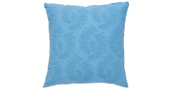 ZIERKISSEN 45/45 cm - Blau, KONVENTIONELL, Textil (45/45cm) - Esposa