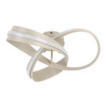 LED-DECKENLEUCHTE Orilo 52/22 cm  - Sandfarben, Design, Kunststoff/Metall (52/22cm) - Novel