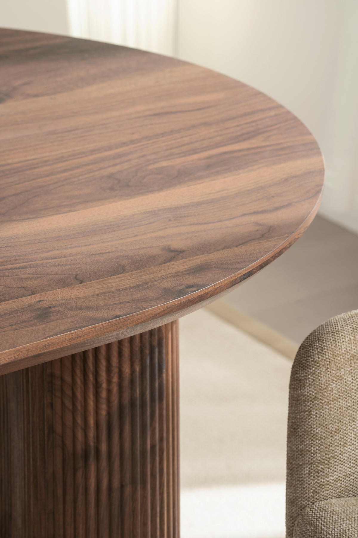 ESSTISCH in Holzwerkstoff 180/90/75 cm   - Walnussfarben, Basics, Holzwerkstoff (180/90/75cm) - Livetastic