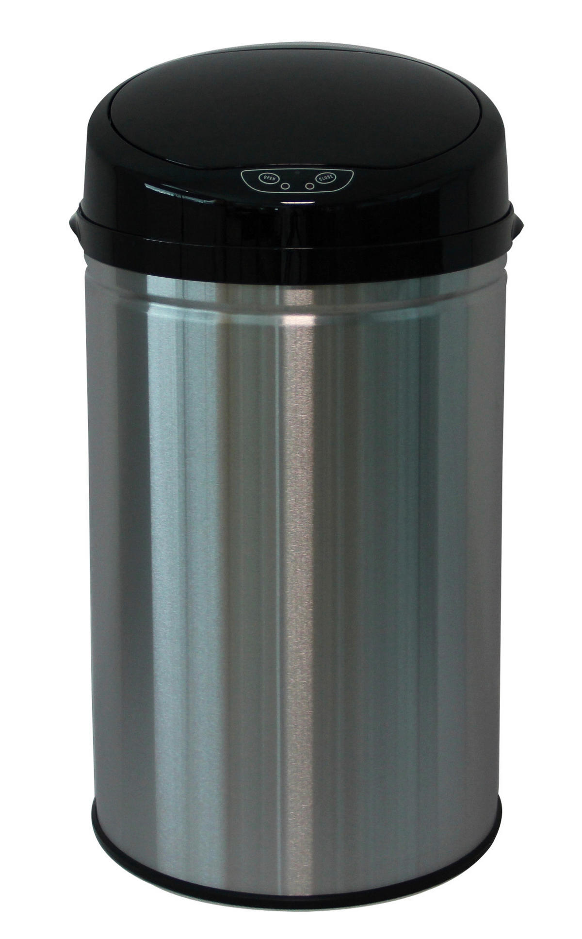 SZEMETESVÖDÖR 30 l  - fekete/ezüstszínű, Trend, műanyag/fém (31/31/61,5cm) - Echtwerk