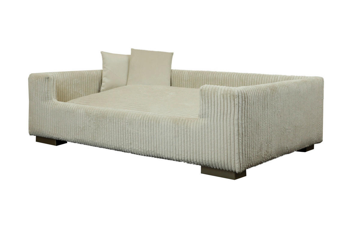 HUNDESOFA - Beige, Basics, Holzwerkstoff/Textil (90/57/26cm)