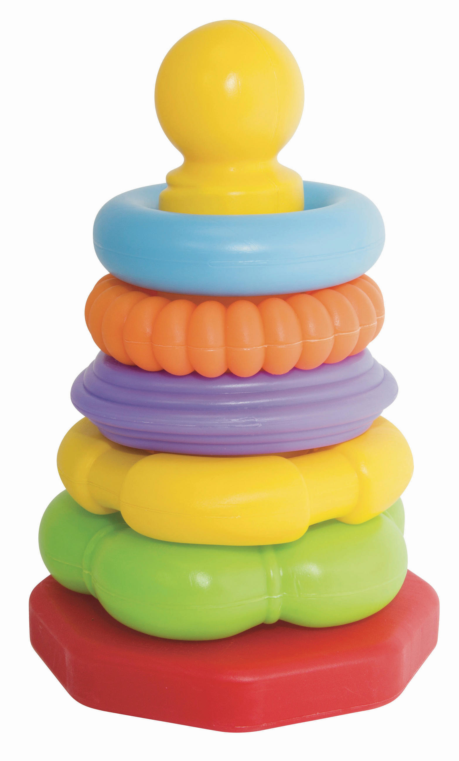 PIRAMIDA  ABC  - višebojno, Basics, plastika (20cm) - Simba