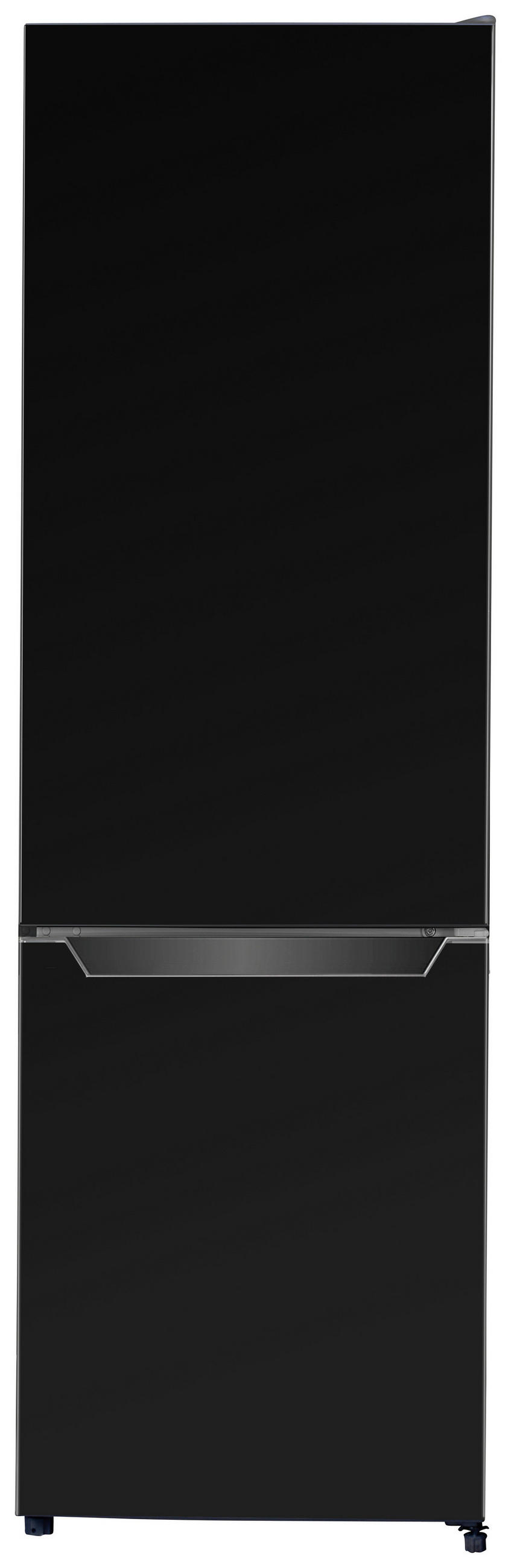 KYL-/FRYSKOMBINATION KG176S-52  - svart, Basics, metall/glas (54/176/55cm) - Respekta