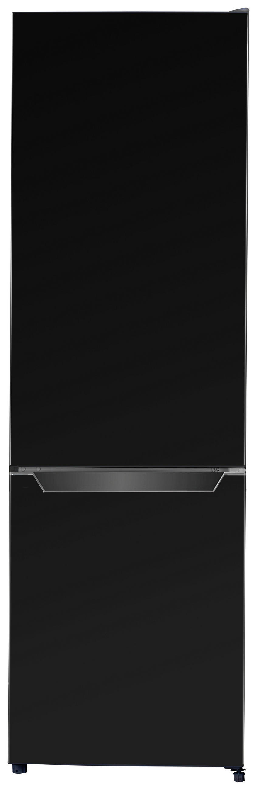 KYL-/FRYSKOMBINATION KG176S-52  - svart, Basics, metall/glas (54/176/55cm) - Respekta