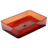 WASCHBECKEN 60/12/40 cm  - Rot, MODERN, Kunststoff (60/12/40cm)