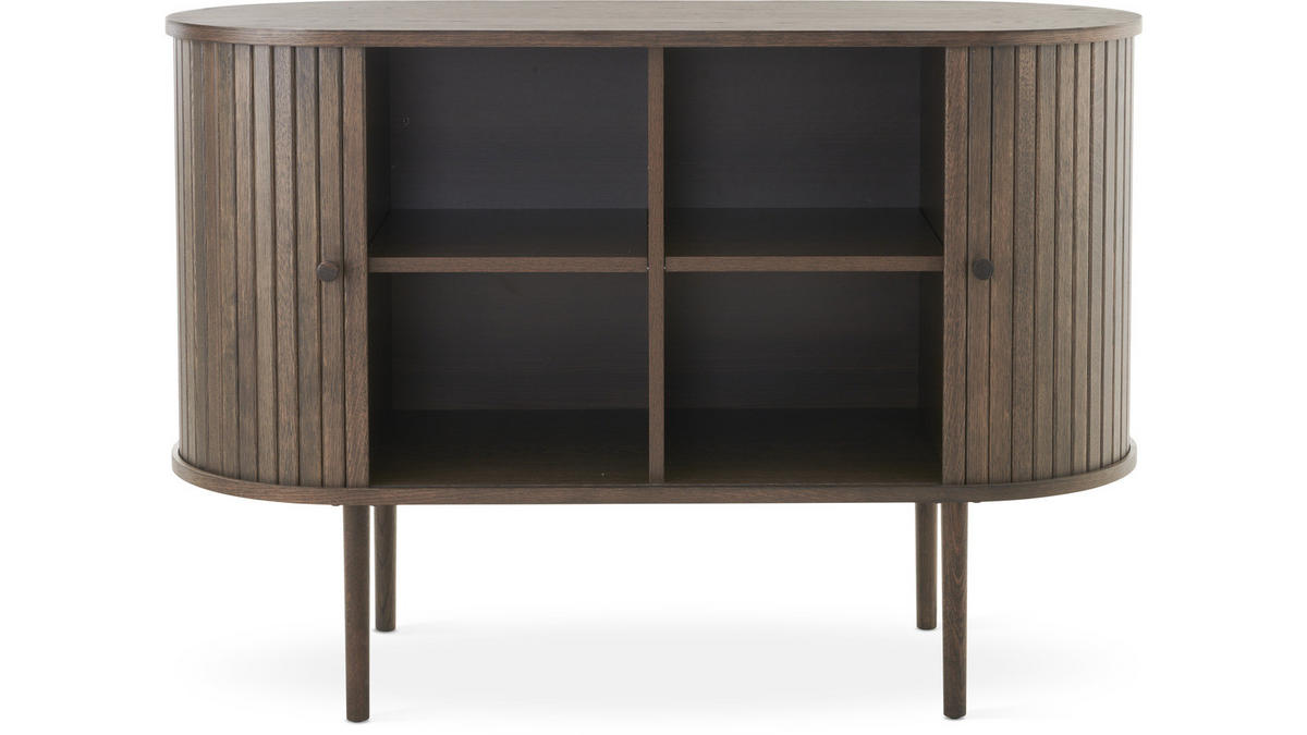 SIDEBOARD 110/76/45 cm  - mörkbrun, Design, trä (110/76/45cm) - Best Price