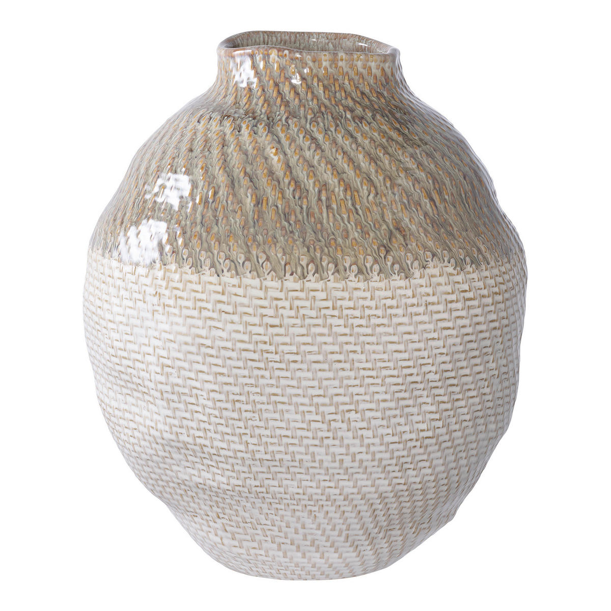 VASE  - Multicolor, Design, Keramik (26/30.5/26cm)