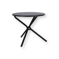 GARTENBEISTELLTISCH 53/53/49,5 cm Metall  - Schwarz, MODERN, Metall (53/53/49,5cm) - FIAM