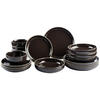 KOMBISERVICE Bastia mocha 16-teilig  - Mokka, Trend, Keramik - Novel