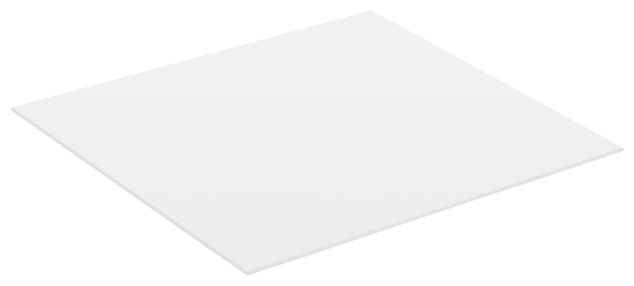 OBERPLATTE  Glas  Weiß  - Weiß, Basics, Glas (45,30/40,50/0,4cm) - Voleo