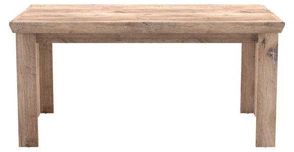 ESSTISCH 159,5/89,5/76,4 cm Holzwerkstoff Eichefarben rechteckig  - Eichefarben, KONVENTIONELL, Holzwerkstoff (159,5/89,5/76,4cm) - Carryhome