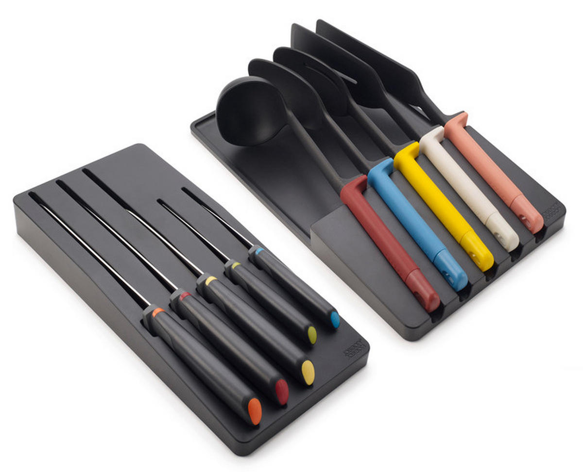 SET NOŽEVA      10 delova  - višebojna, Osnovno, metal/plastika - Joseph Joseph