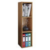 AKTENREGAL Buchefarben  - Buchefarben/Grau, Basics, Holzwerkstoff (34/107/29cm) - MID.YOU
