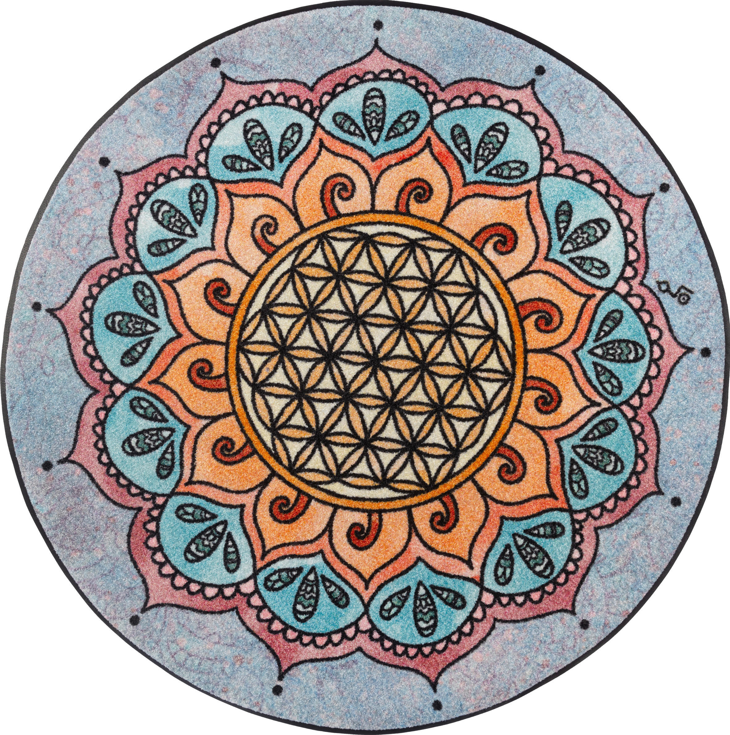 wash+dry PLOCHO TKANÝ KOBEREC, 115 cm sivá