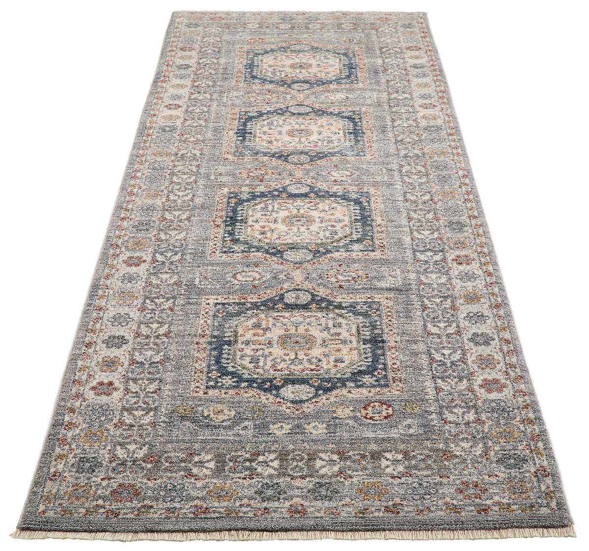 LÄUFER 80/240 cm  - Olivgrün, Design, Textil (80/240cm) - Novel