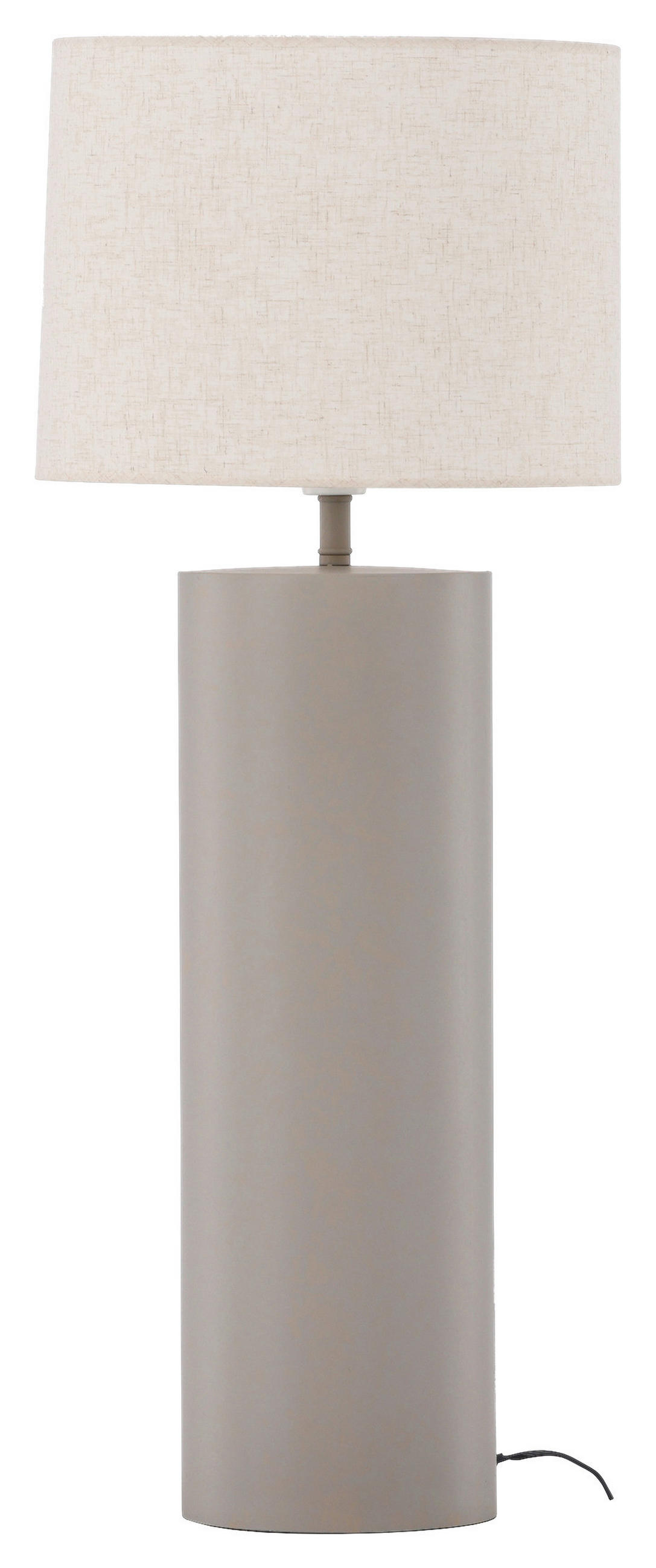 GOLVLAMPA  40/100/40 cm   - grå, Basics, textil (40/100/40cm) - P & B