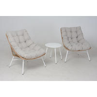 VRTNI SET   metal, plastika, tekstil  prirodne boje, bijela, bež  - bijela/prirodne boje, Moderno, metal/tekstil - Ambia Garden