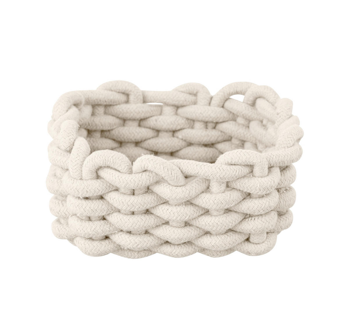 AUFBEWAHRUNGSKÖRBCHEN  - Creme, KONVENTIONELL, Textil (16,5/7,5/16,5cm) - Schöner Wohnen