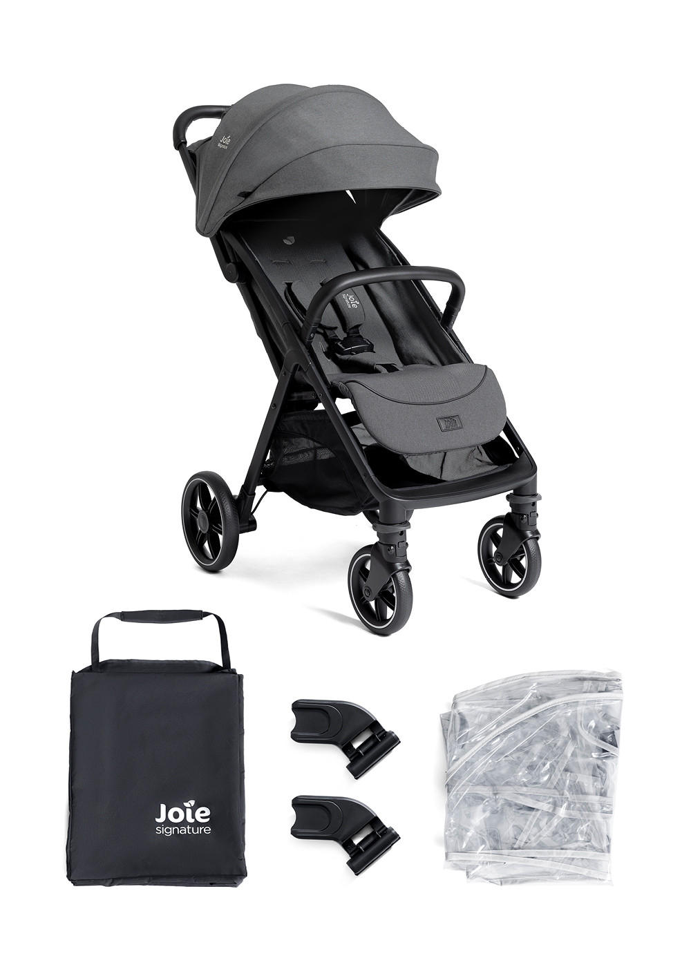 BUGGY Parcel LX  - Dunkelgrau, Basics, Textil (49,5/106/83,1cm) - JOIE SIGNATURE