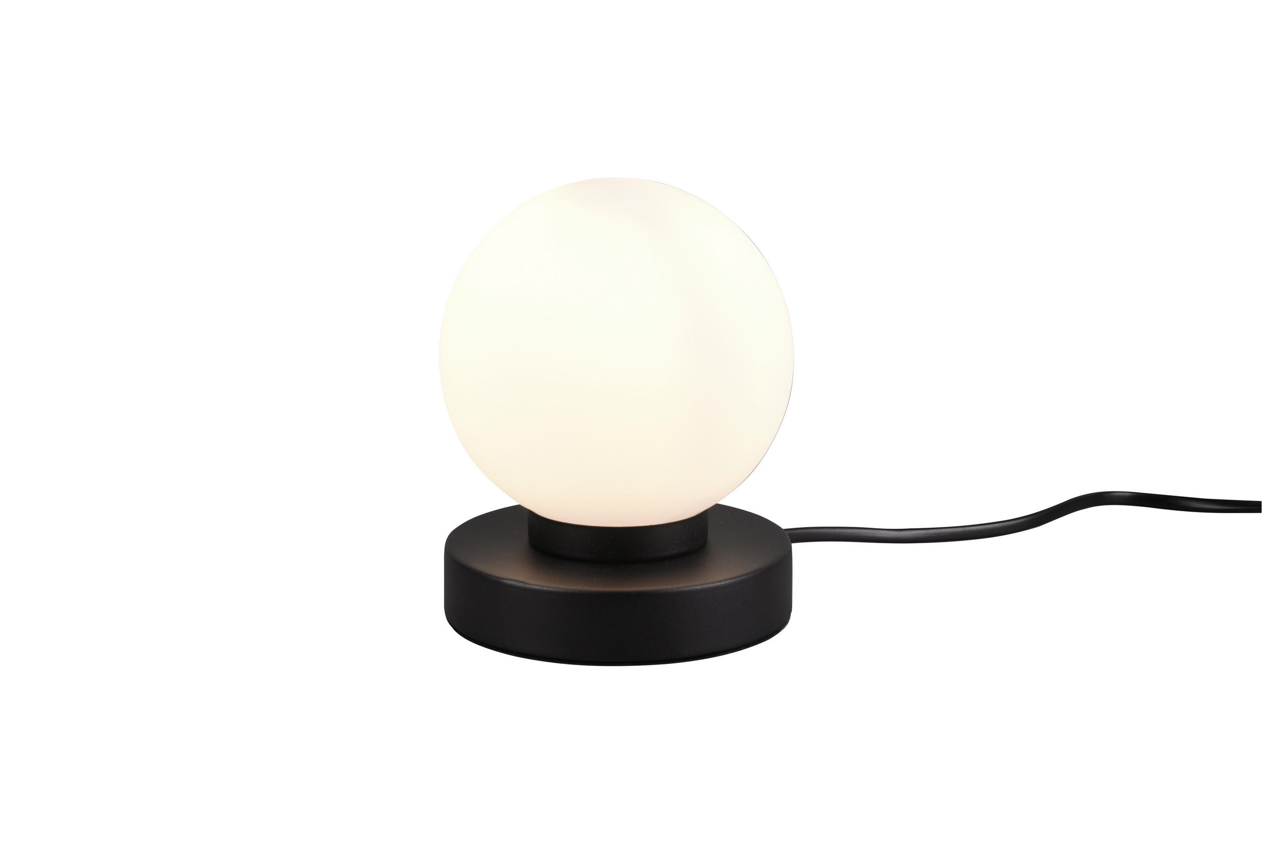BORDSLAMPA Prinz II 12/15 cm   - vit/svart, Basics, metall/glas (12/15cm)
